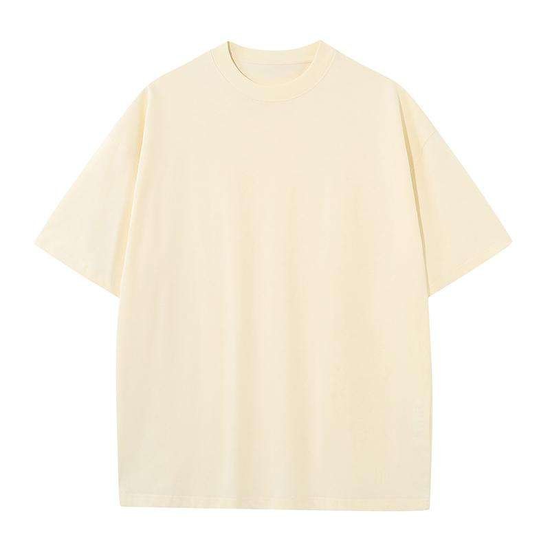Drop Shoulder Oversized t shirt Manufacturer Custom Men's T shirt Cotton White High Quality T shirt