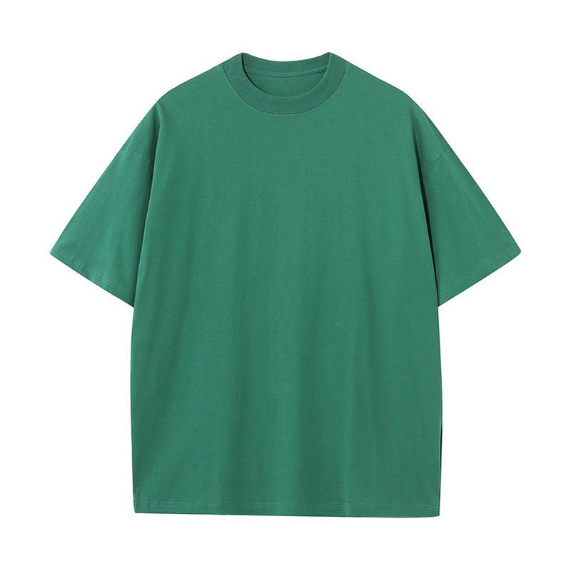 Drop Shoulder Oversized t shirt Manufacturer Custom Men's T shirt Cotton White High Quality T shirt