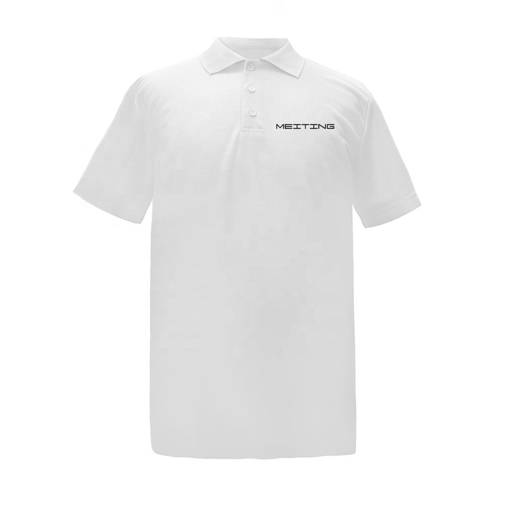 Custom Logo Mens High Quality 100% Cotton or Polyester Solid Color Blank Uniform Unisex Polo Shirts