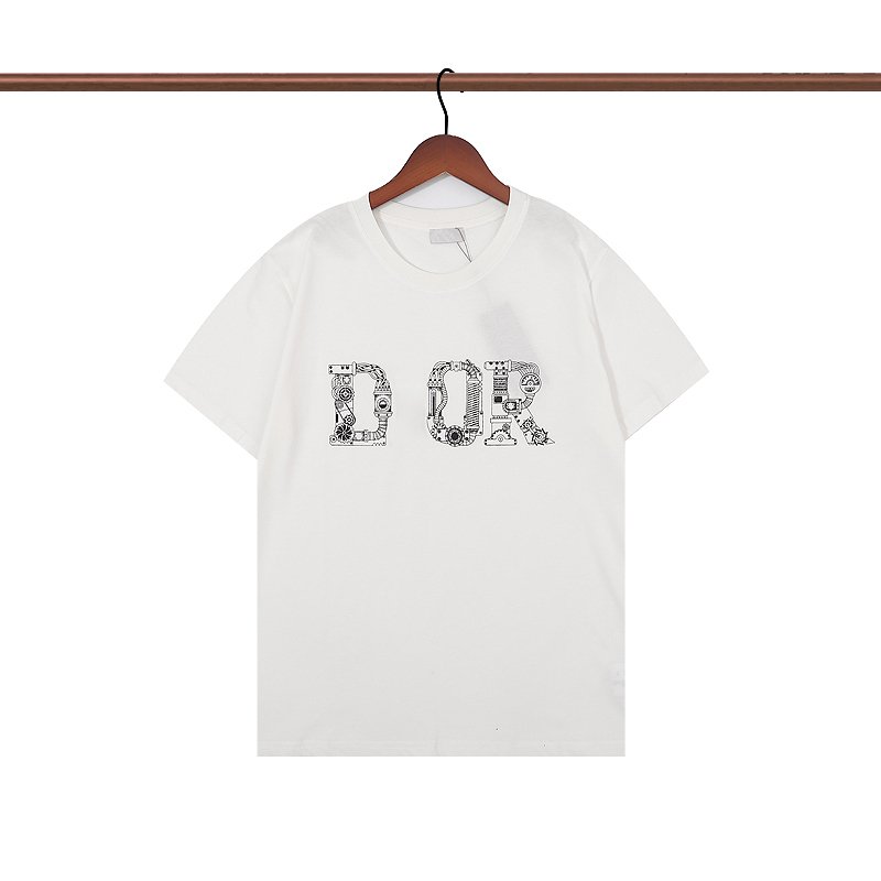Wholesale luxury designer t-shirt clothing famous brand clothing high quality 100% cotton oversized men's t-shirt