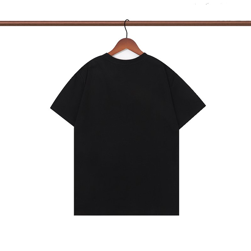 Wholesale luxury designer t-shirt clothing famous brand clothing high quality 100% cotton oversized men's t-shirt