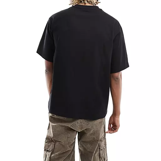 190gsm Pima Cotton Spandex Crew Neck Oversized T Shirt For Men Breathable Leisure Fit High Street Quality Men's T-shirts