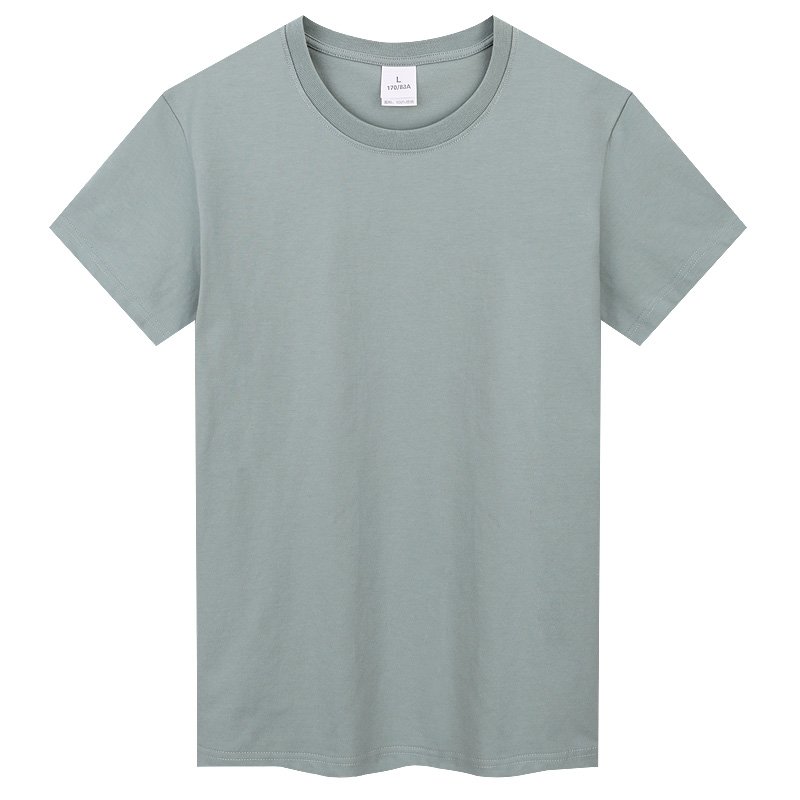 Men's T Shirt Round Neck T Shirt OEM Wholesale 100% Cotton Graphic Basic Unisex Bottom Price High Quality Plus Size Blank O-neck