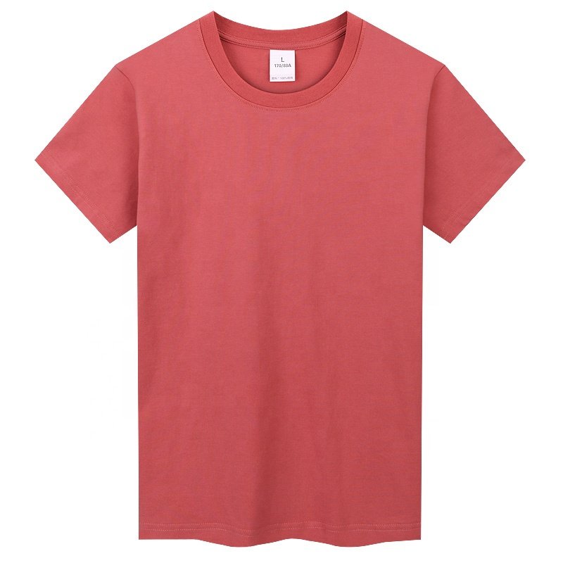 Men's T Shirt Round Neck T Shirt OEM Wholesale 100% Cotton Graphic Basic Unisex Bottom Price High Quality Plus Size Blank O-neck