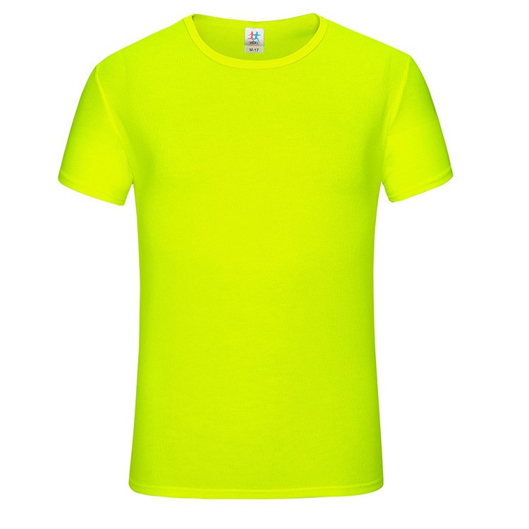 Solid cheap high quality 11 colors 170 grams Custom logo OEM polyester t shirt blank Plain Men's t shirts