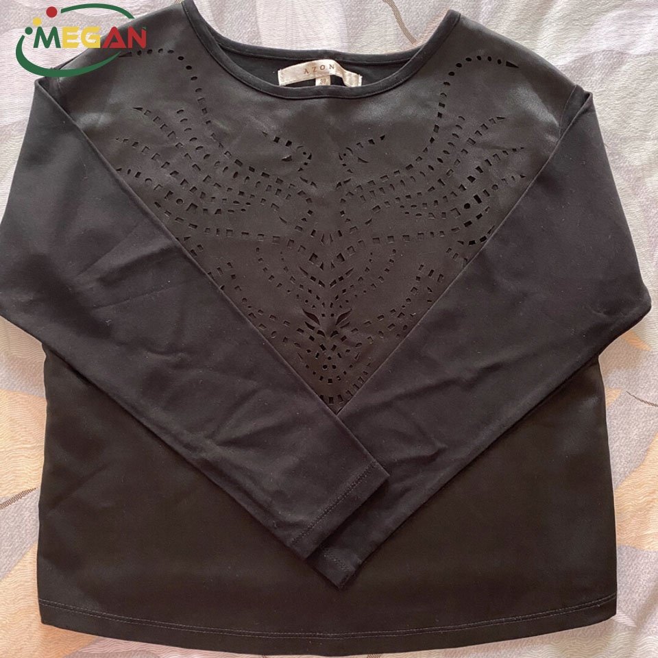 Megan Branded Used Tops Clothes Long Sleeve White Cotton Used Men's T-Shirts In Bulks