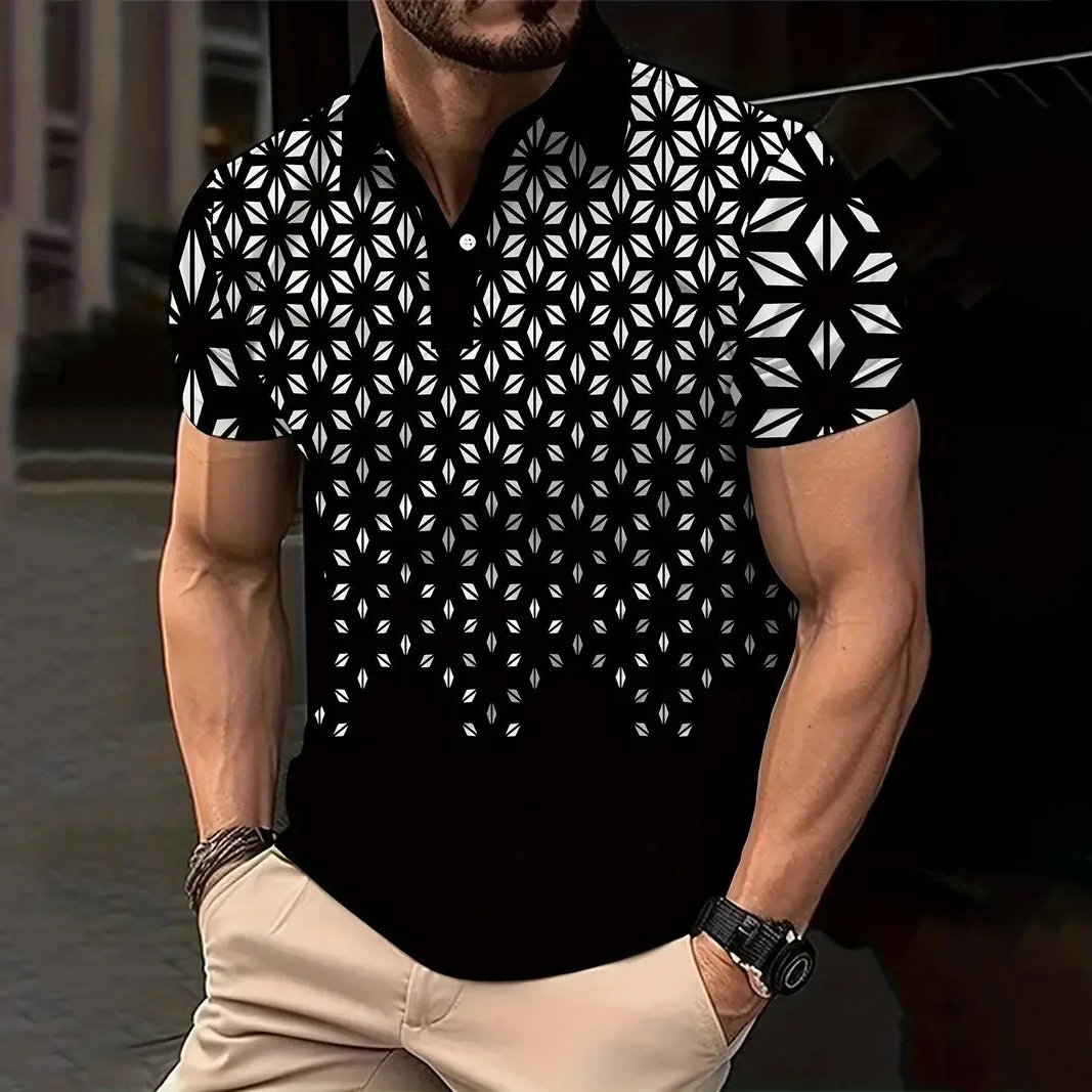 2024 New Arrival Anti-Shrink Custom Logo 100% polyester golf shirts wear quick dry custom men's t shirts polo Short Sleeve Polo