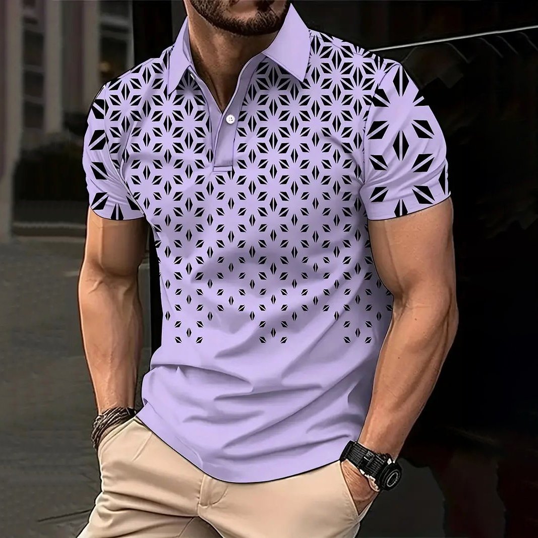2024 New Arrival Anti-Shrink Custom Logo 100% polyester golf shirts wear quick dry custom men's t shirts polo Short Sleeve Polo