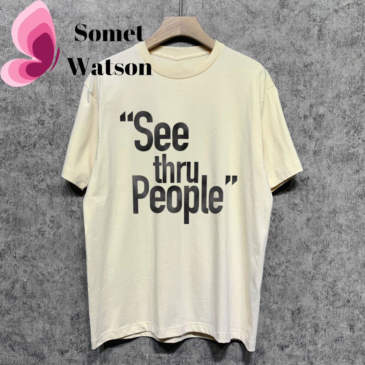 New customized Cotton brand quality 3D Printing Short-sleeved Depts White Couple Neck Cotton Gallerys oversize t-shirt Tee