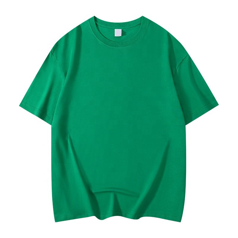Men's T-Shirts Custom T Shirt Plus Size Mens Blank Cotton T-Shirts Drop Shoulder Workout Customized Oversized Tshirt for Men