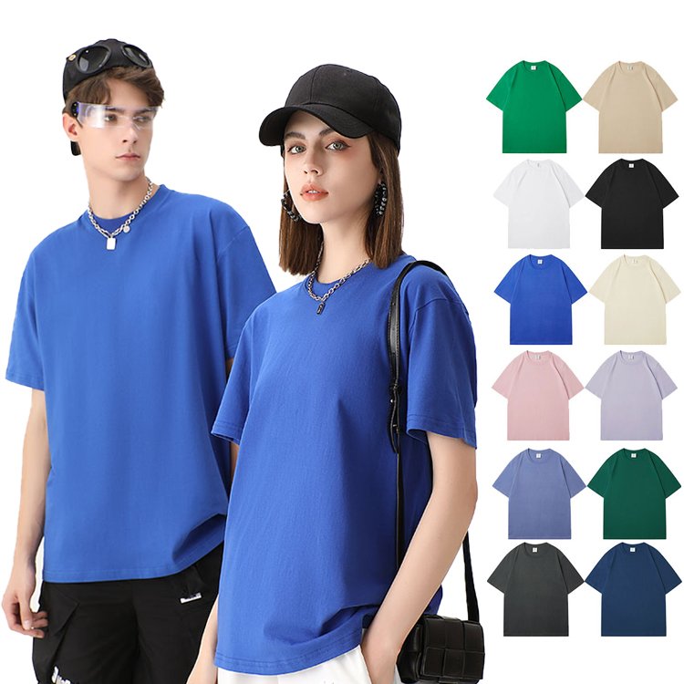 High Quality 100 cotton 230gsm men's t-shirt unisex custom blank t shirt