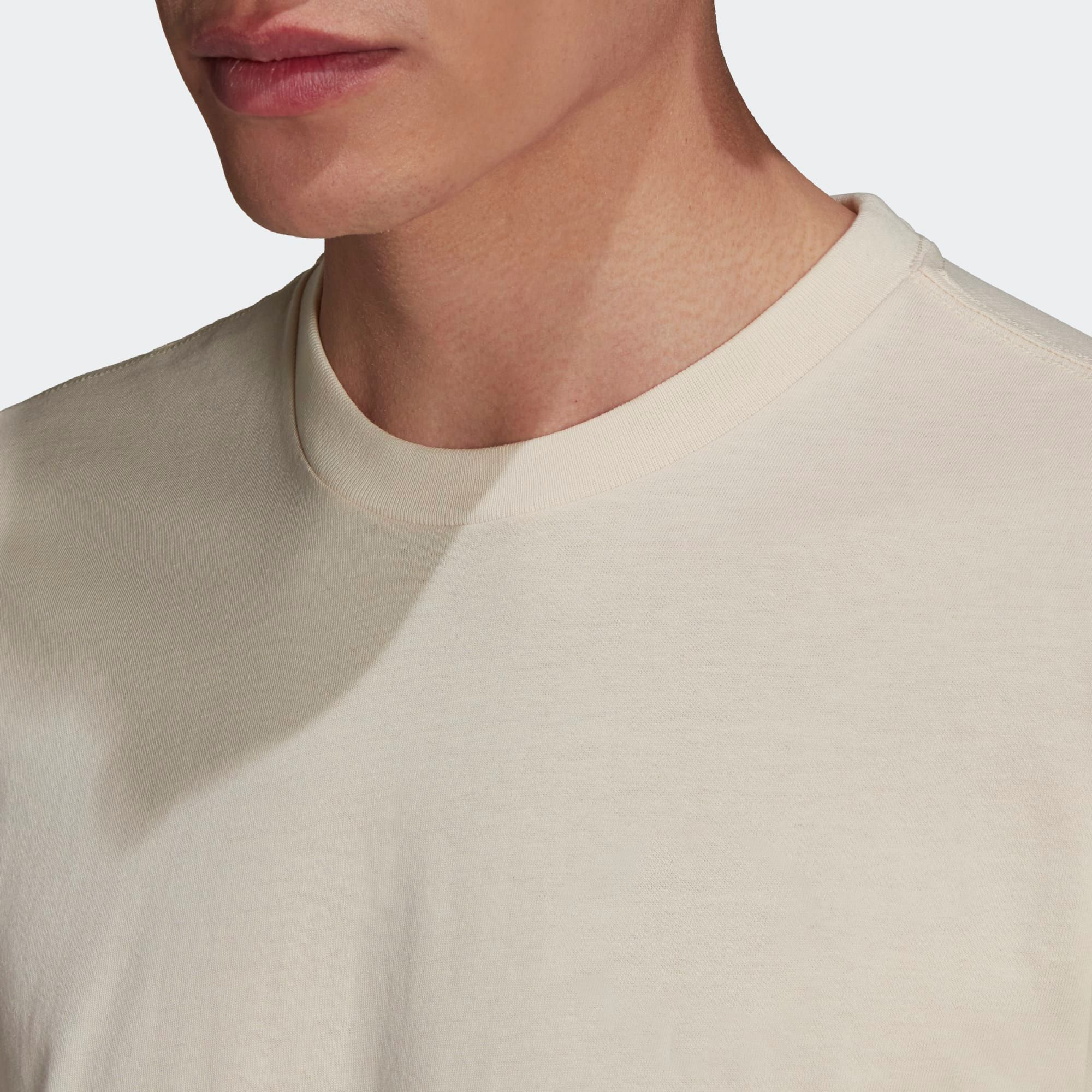 Wonder White Men's Essentials T-Shirt: Regular Fit, Ribbed Crewneck, Pure Cotton Comfort