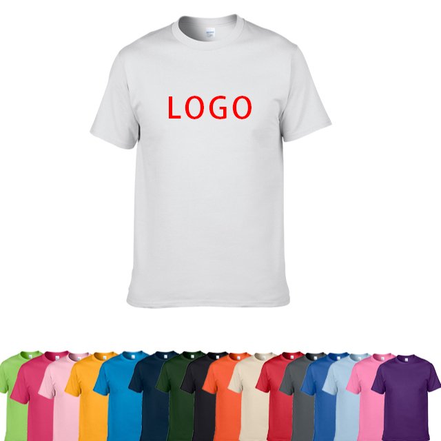 High Quality Men's T-shirts Low MOQ T Shirts Plus Size T Shirts 180 grams 100% Cotton Custom Blank Plain Men's T-shirts Women's