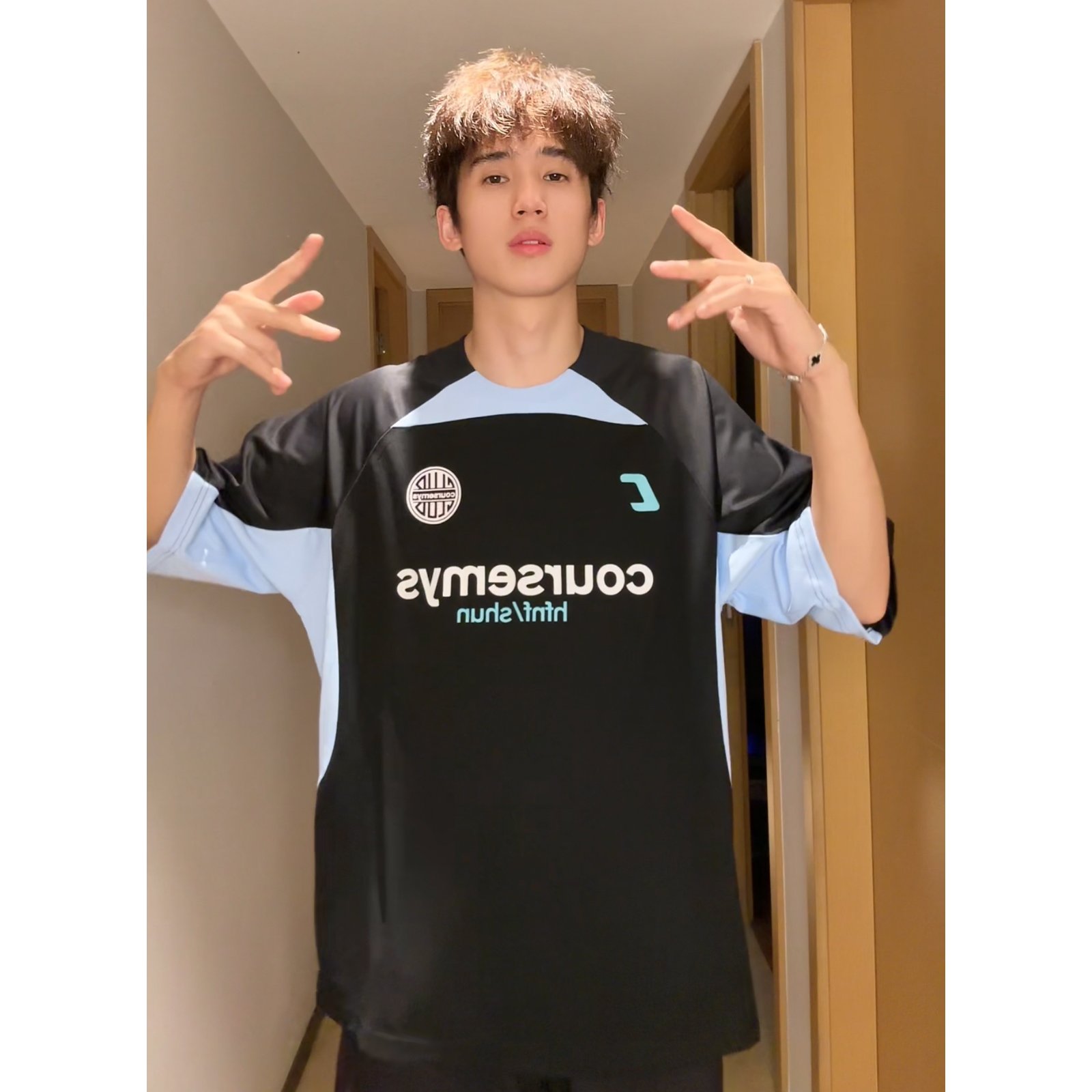 Hip-hop Print T Shirts Custom Logo Loose Streetwear Unisex Tee Stylish Casual Men's T-Shirt Summer