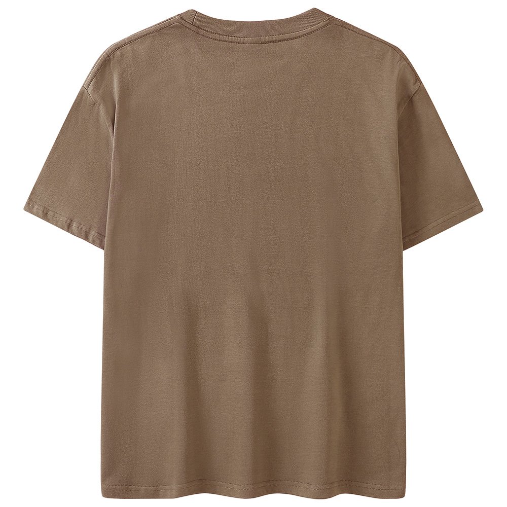 Factory 250 Gsm 100% Cotton T Shirt Heavy Custom Graphic Plain Oversized Plus Size Men's T-shirts