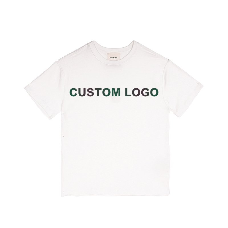 Blank T-shirt Custom Quality Cotton Loose Drop Shoulder Oversized Plain T Shirt For Men
