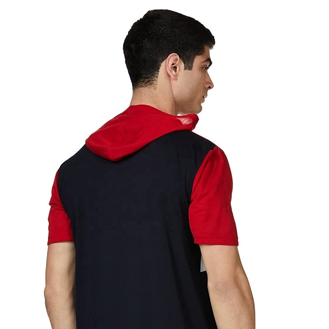 Summer Wear Design Shirt Cotton Polyester T Shirt Hoodie for Sport Casual Wear Men's Workout Fitness Gym Color Block T Shirts