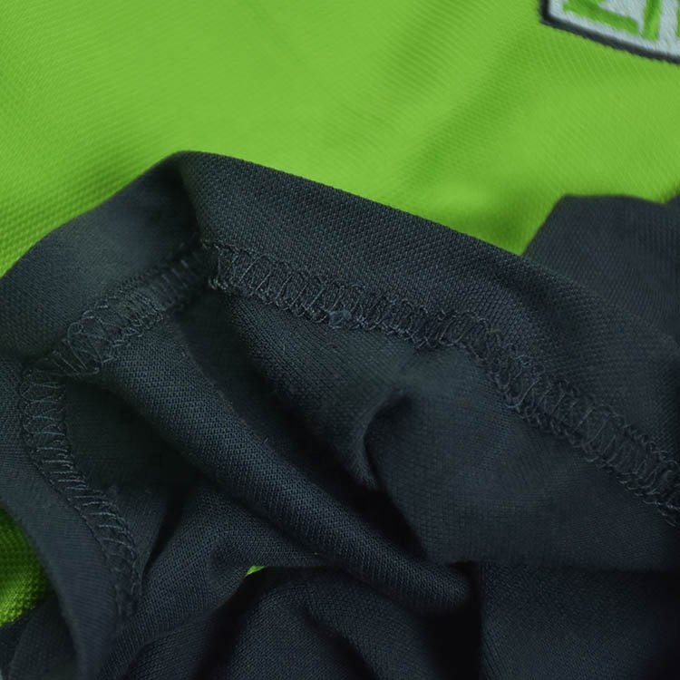 wholesale Green Custom Embroidery Logo 100% Cotton Polo Shirt Men's Polo Shirts