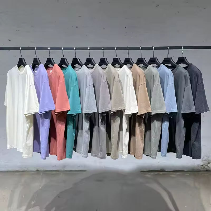 High Quality Cotton Custom T Shirt For Men Blank Heavy Weight Oversized Tshirt Printing Men's T-Shirts