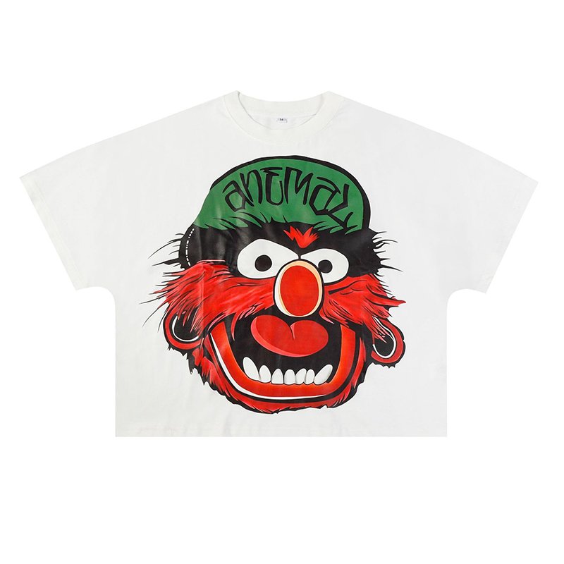 High Quality Custom Printed Logo Promotional Vintage Heavy Oversized Unisex Manufacturer Screen Printed Cropped Mens T Shirt