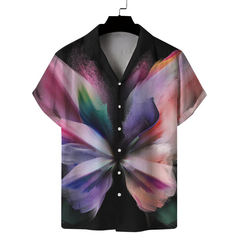Custom Mens Wear Clothing camisa hawaiana High Quality Aloha Hawaiian Shirt Breathable Bowling Vintage T-shirt for Men