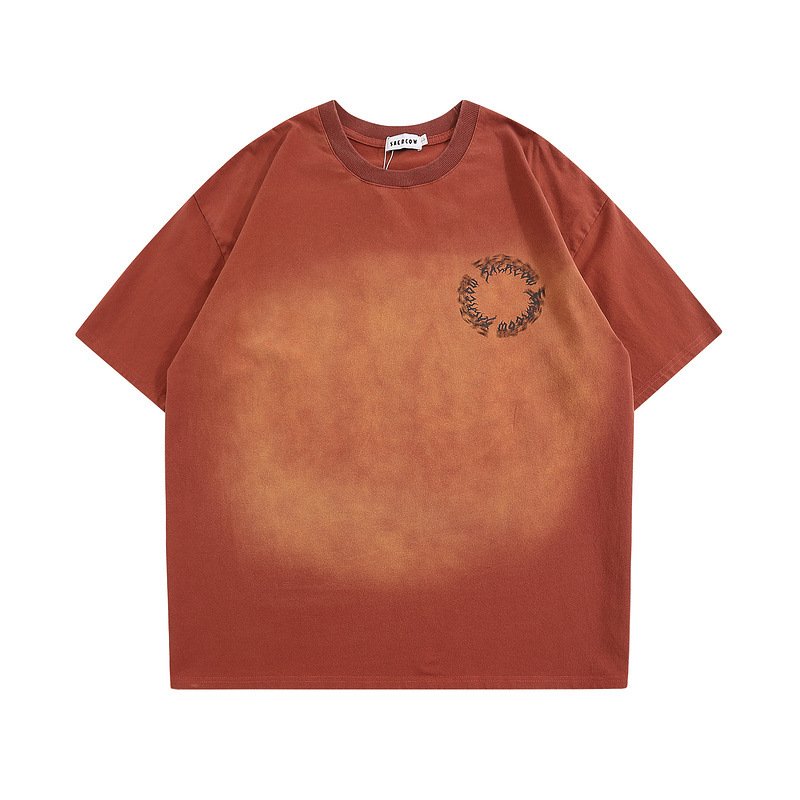 high quality silk screen sublimation digital printing oversized graphic boxy fit custom men's t-shirts