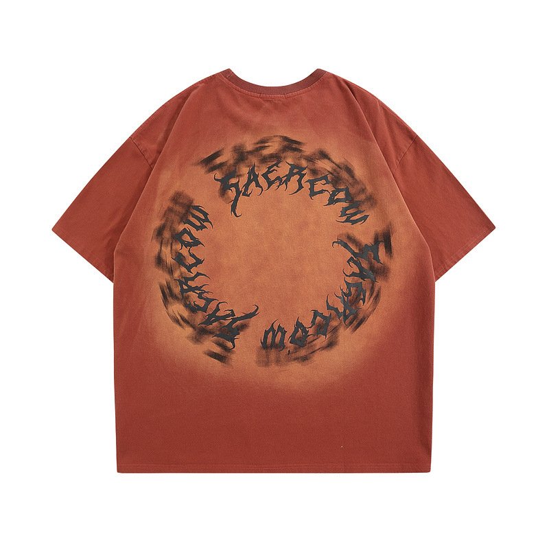 high quality silk screen sublimation digital printing oversized graphic boxy fit custom men's t-shirts
