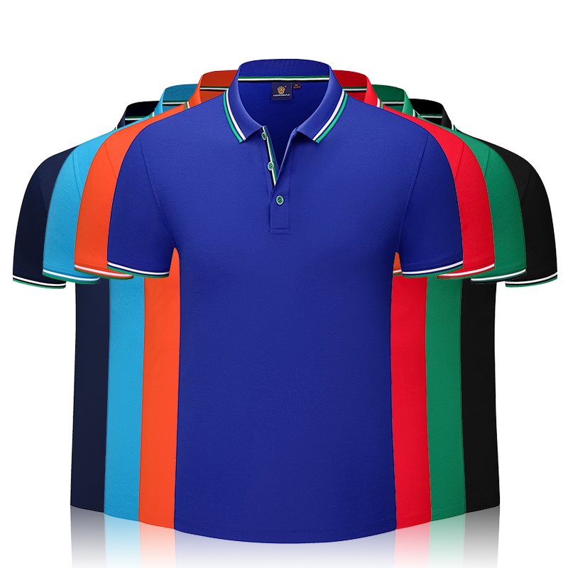 Wholesale polo Tshirts 100% Cotton Men's Designer Customized Blank Performance Bulk Double Mercerized Cotton Original Polo Gol
