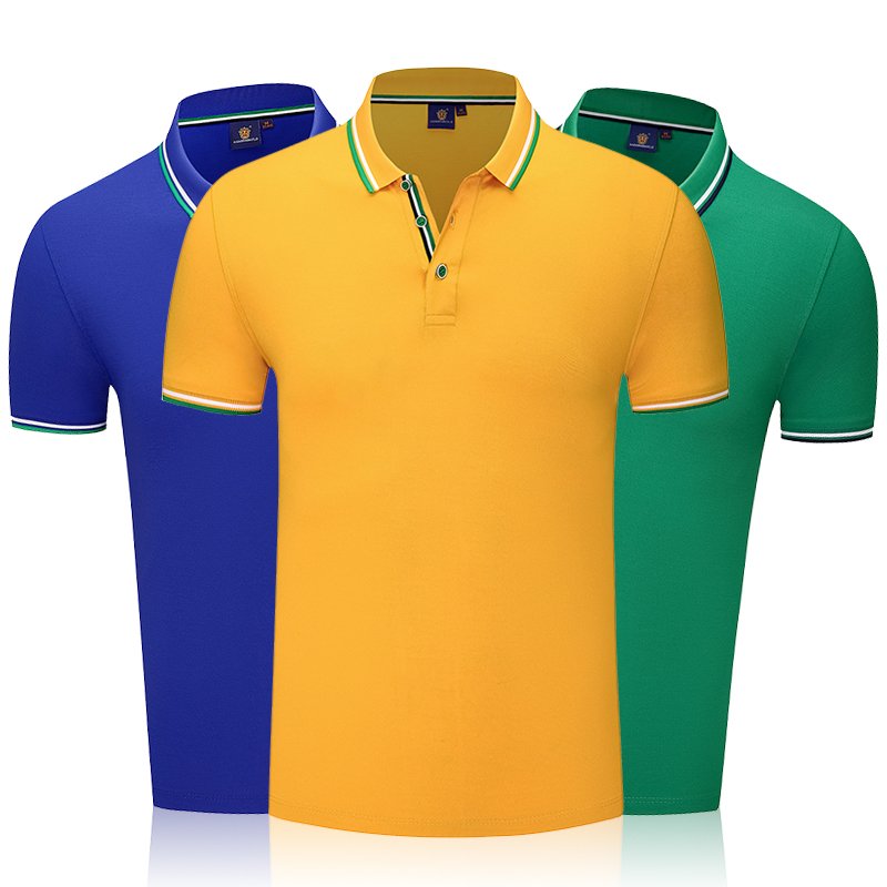 Wholesale polo Tshirts 100% Cotton Men's Designer Customized Blank Performance Bulk Double Mercerized Cotton Original Polo Gol