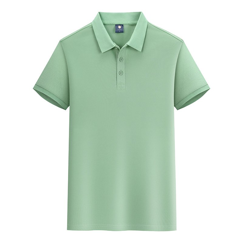 2024 High-end polo shirt custom T-shirt enterprise summer company team staff work clothes lapel short sleeve custom logo