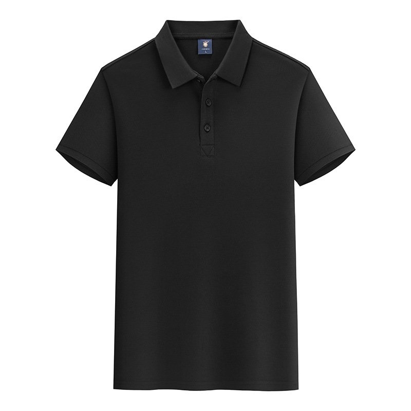2024 High-end polo shirt custom T-shirt enterprise summer company team staff work clothes lapel short sleeve custom logo