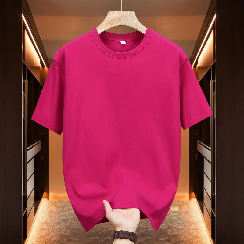 High Quality 100% Cotton Blank Men's T-shirts Fashion Sport Short Sleeve T Shirt