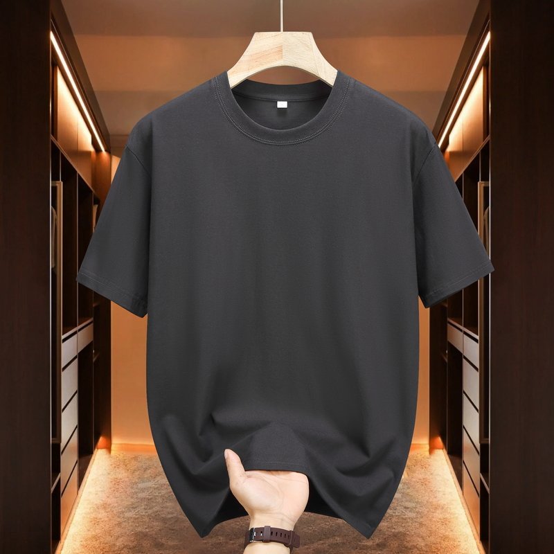 High Quality 100% Cotton Blank Men's T-shirts Fashion Sport Short Sleeve T Shirt