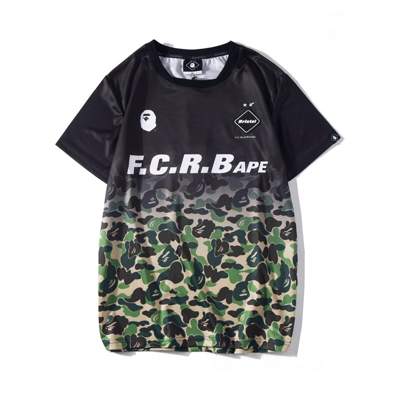 2024 New Summer Ape Head for Bapees T-shirt Men's T-shirts Drop Shoulder Loose T shirt Top Tee Shirts T-shirt Streetwear