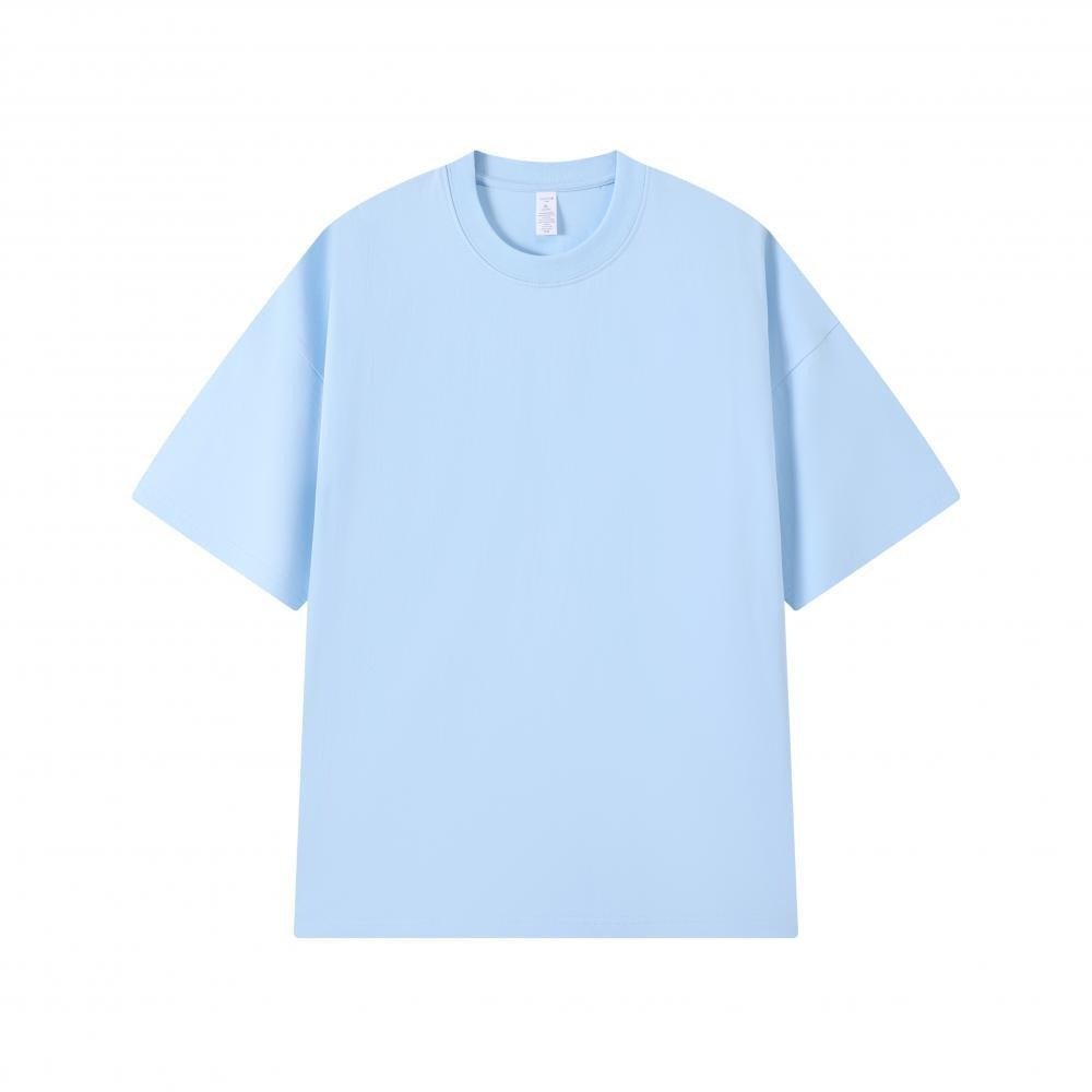 Wholesale Custom 210 Gsm 230 Gsm 240gsm 280gsm Cotton T Shirt Heavyweight Oversized Tshirt Blank High Quality Men's T-shirts