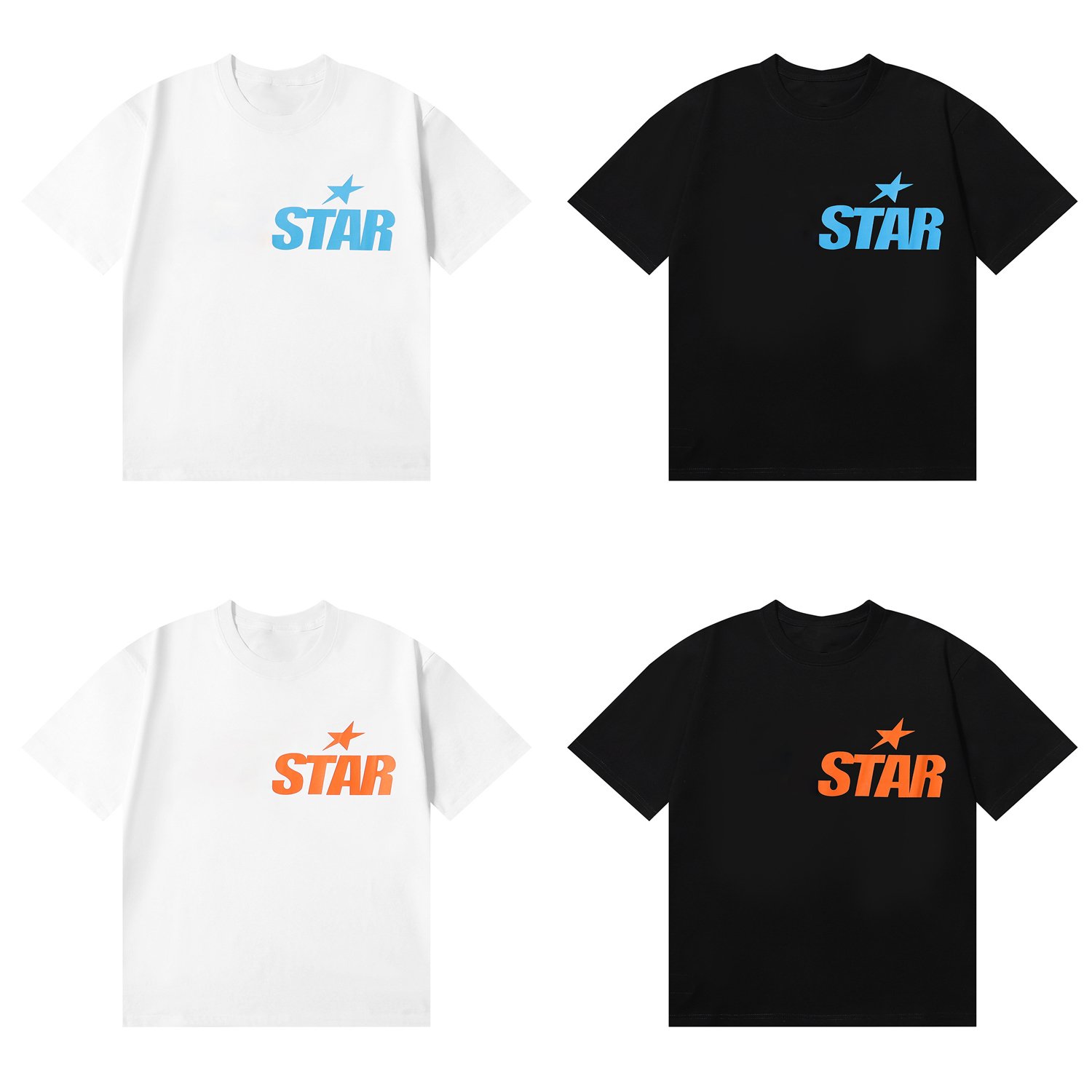2068 Wholesale y2k clothing fashion street vintage graphic t shirts loose cotton t shirt hip hop letter print men's t-shirts
