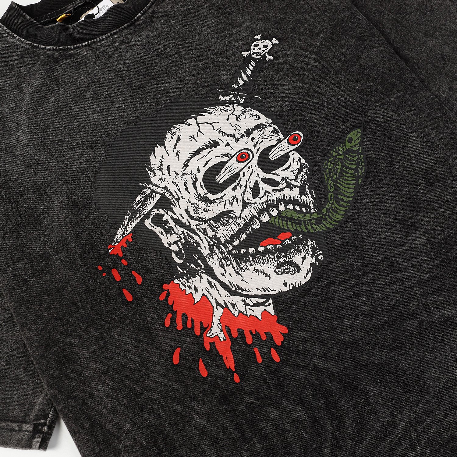 2024New customized Cotton brand quality Foam Printing Short-sleeved t-shirt Tee