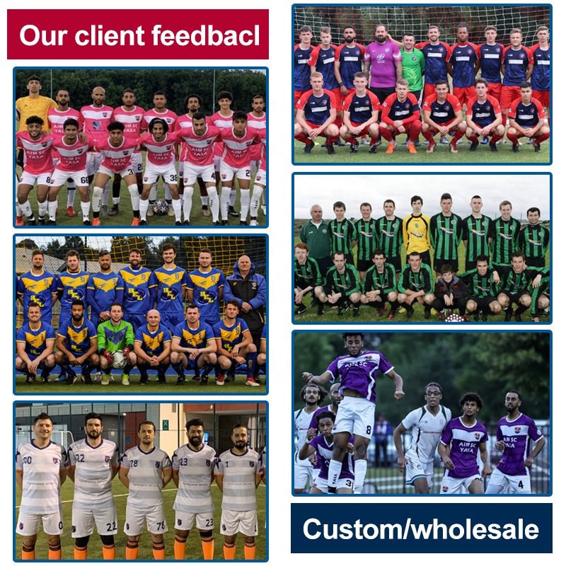 Custom Cheap soccer kits for teams Short Sleeve Men'S football t-shirts Breathable original football shirt sports kits WO-X970
