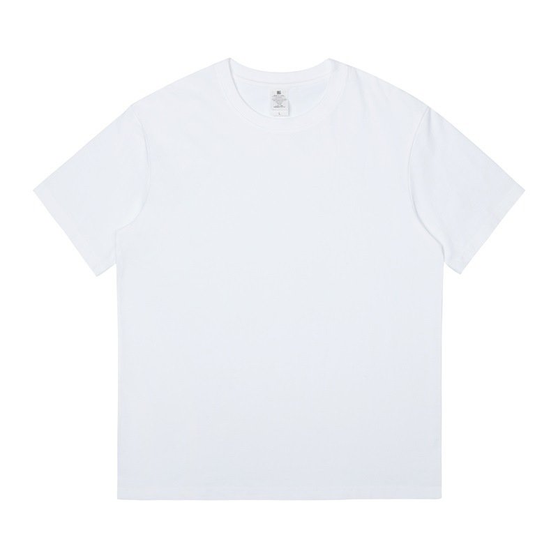 Factory Supply Custom Latest Fashion Men's T-Shirt Sizes Breathable White Black O-Neck Casual T-Shirts Heat Transfers