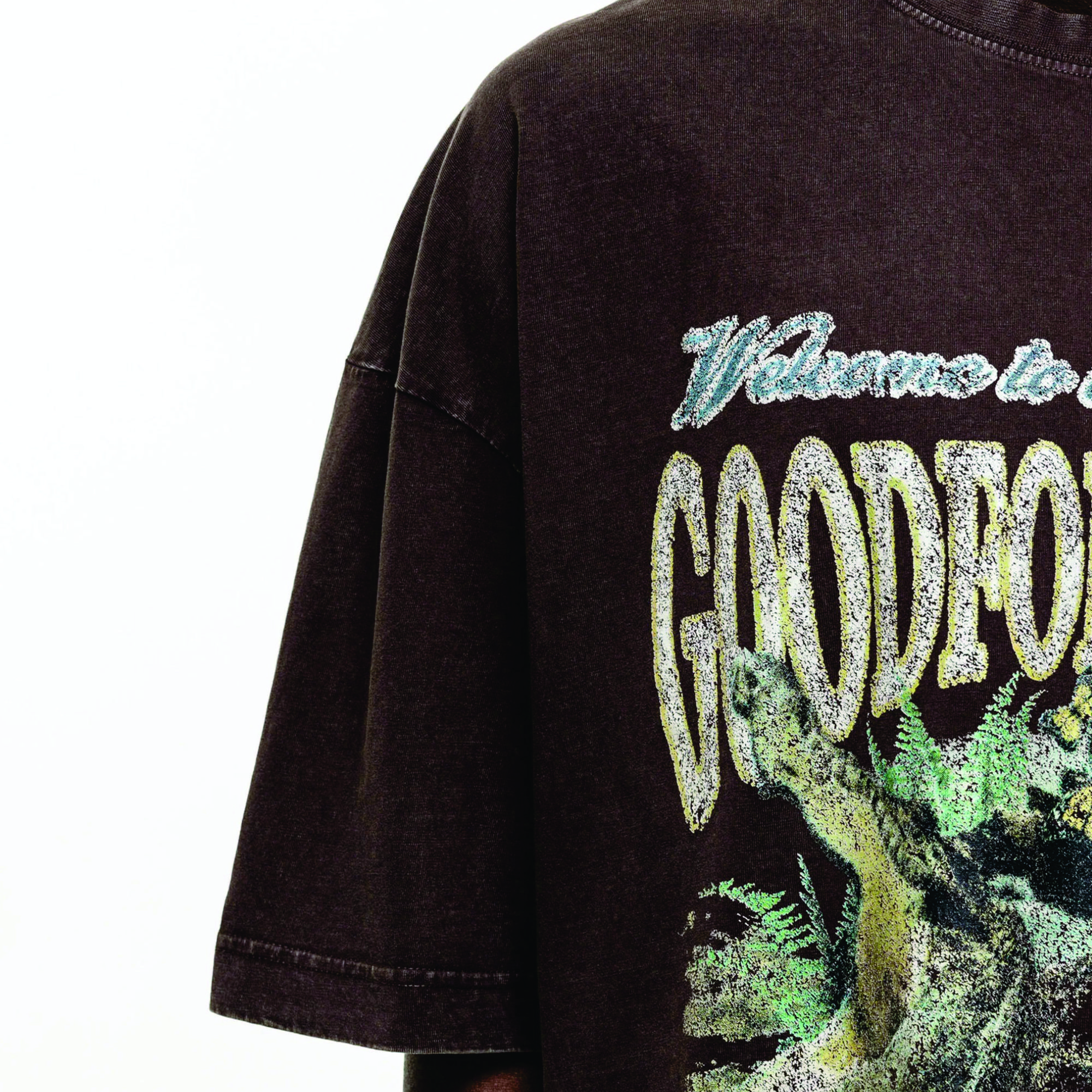 Custom Heavyweight Men's T-Shirt - 280 GSM, High-Quality Oversized Drop Shoulder, Short Sleeve