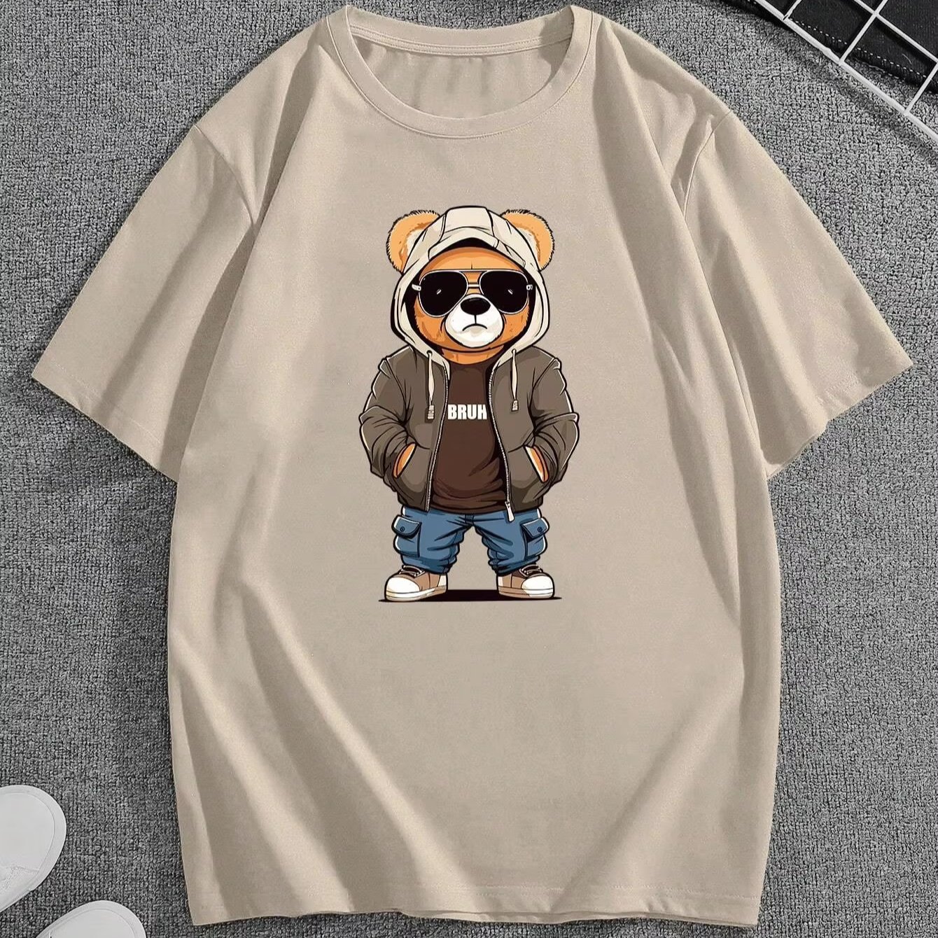Wholesale Men's T-Shirt 100% Cotton Short Sleeve Crew Neck Breathable Jersey Plus Size Casual Style Blank Design