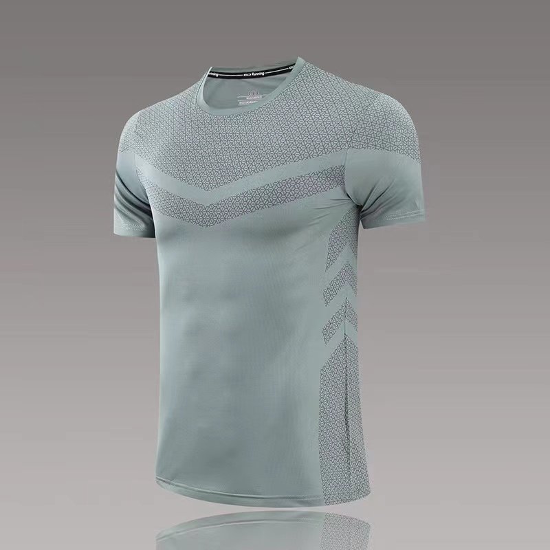 Wholesale Mens Printed T Shirts Quick Dry Activewear Sports T-shirts For Men