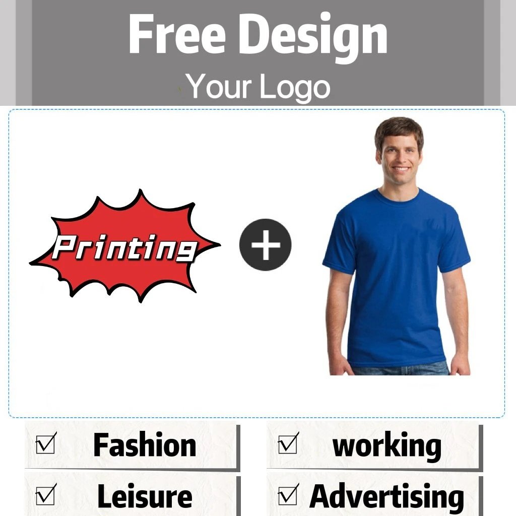Custom Men's T-shirt Pour Hommes Customized Graphic Printed T shirt Manufacturer Screen Printing T Shirt for Men High Quality
