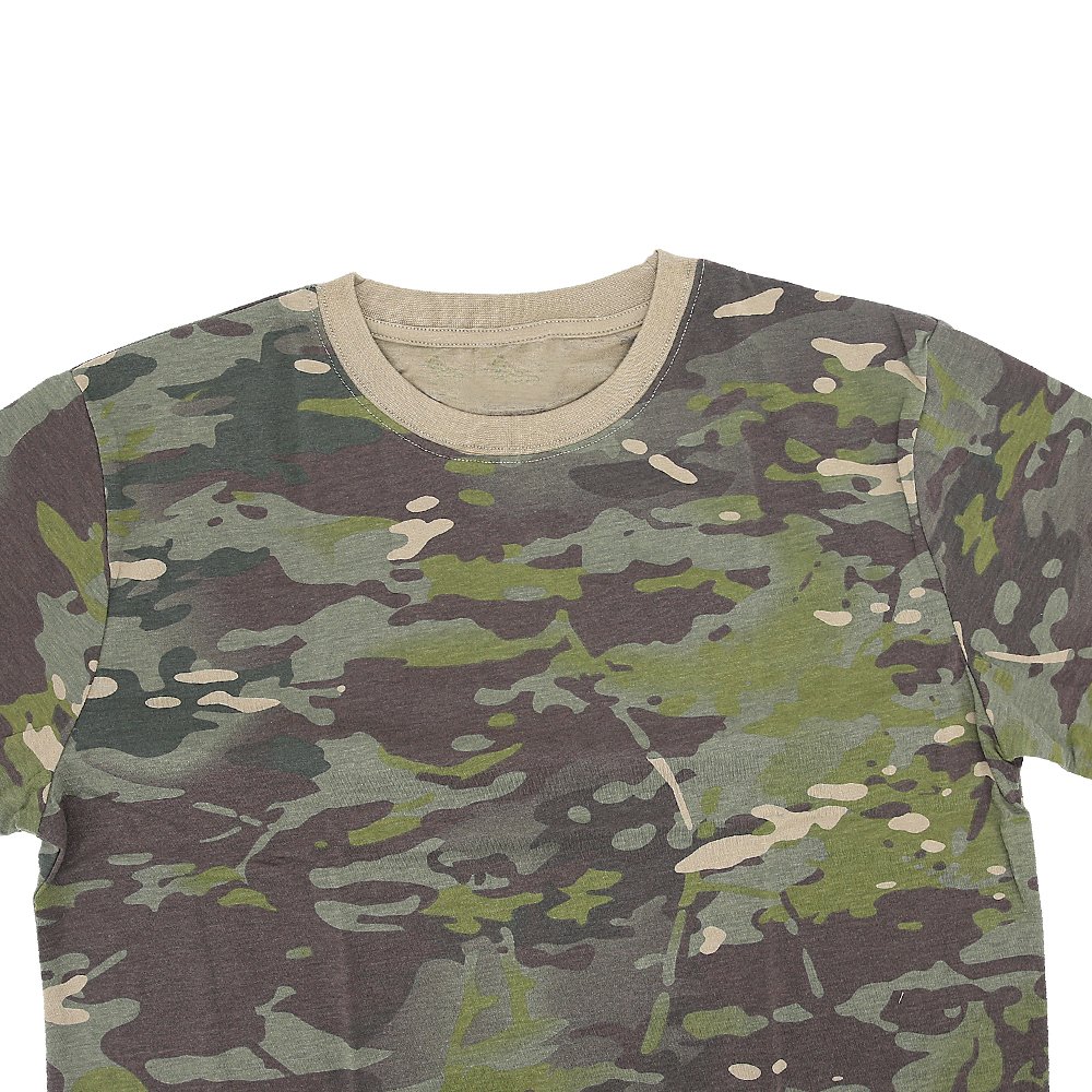 KMS Customize Camouflage Urban Sport Fitness Anti-Wrinkle Embroidered Short Sleeves Men Clothes Camouflage T-Shirt