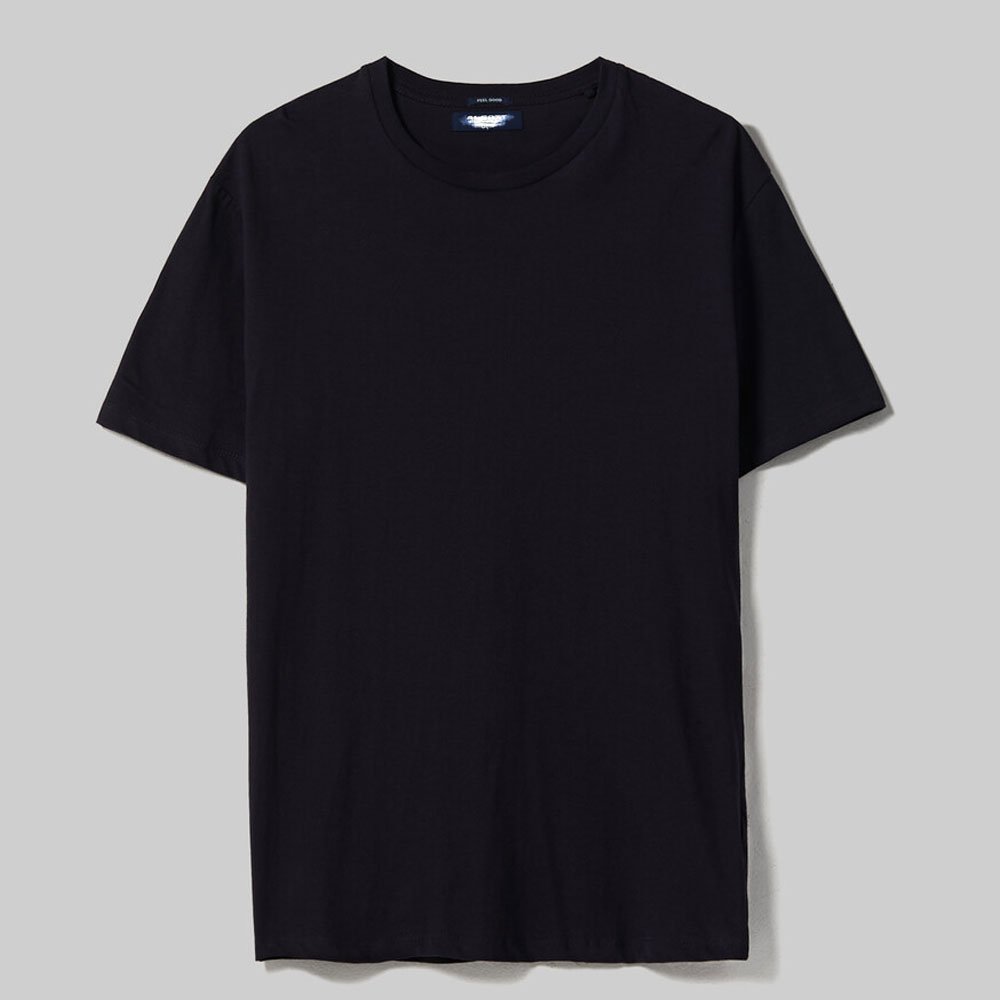 New Colors Black Tee Shirts Cotton Loose Fit Little Drop Shoulder Men's Workout Shirts Quick Dry Short-Sleeve Gym T Shirts