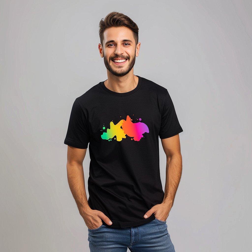 High quality custom digital print knitted breathable 220 gsm heavy cotton men's t-shirts
