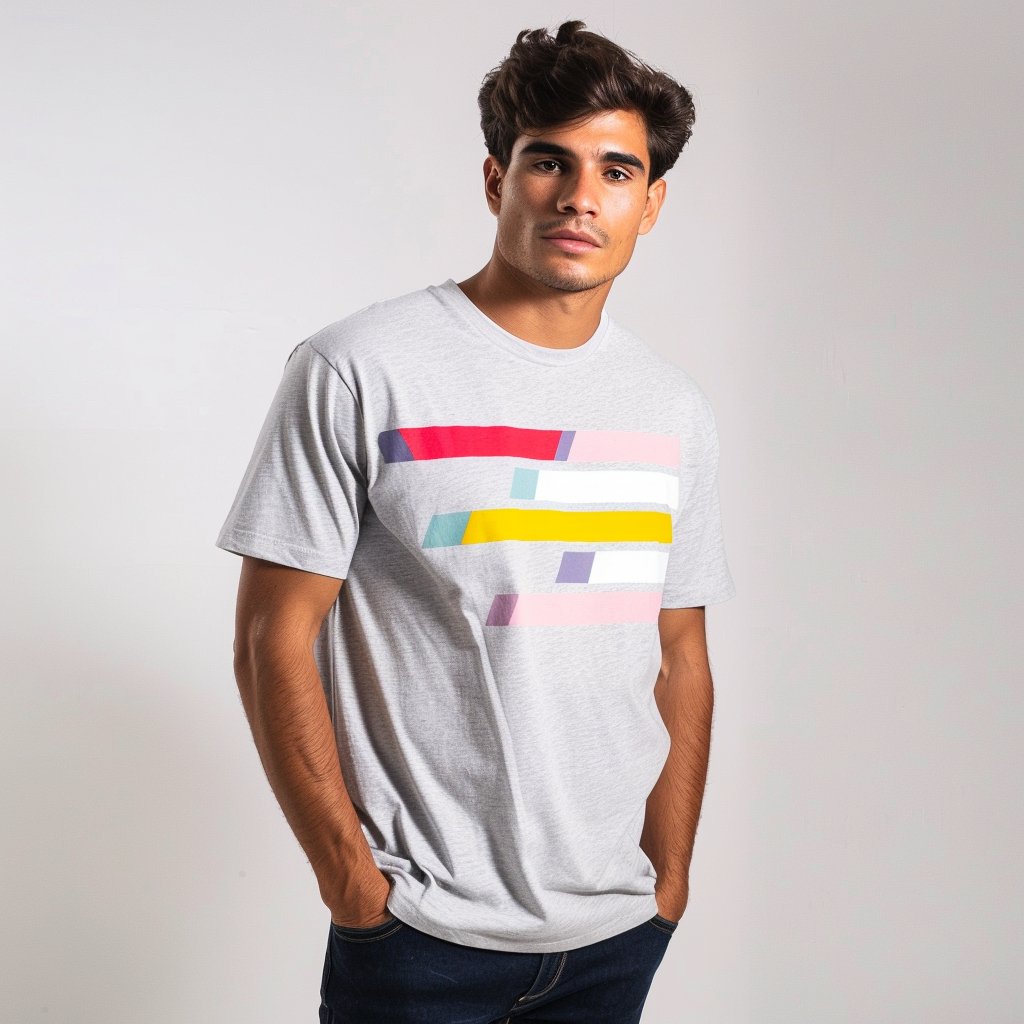 High quality custom digital print knitted breathable 220 gsm heavy cotton men's t-shirts