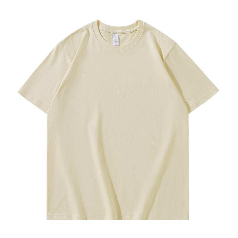 Wholesale High Quality Cotton Unisex High Street Oversized Summer T Shirt For Men T-shirt Plus Size Men's T-shirts