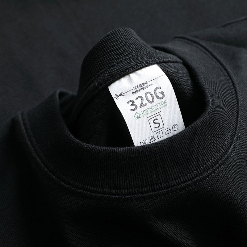 Top ranking plain heavy cotton luxury tshirt unisex custom print logo mock neck blank t shirt oversize men's t-shirt for men