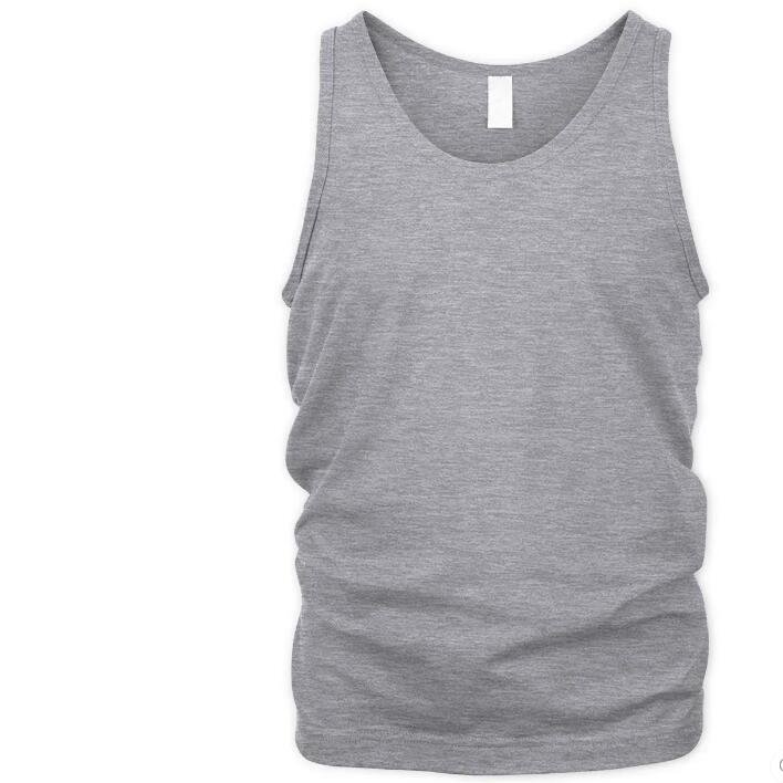 Mens fitness clothing gym tank top cotton ribbed tank tops sleeveless t shirt men's tank tops